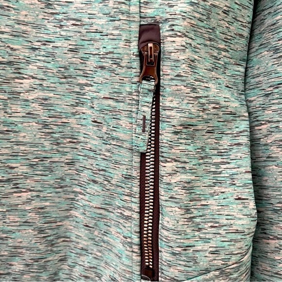 Free Country Women’s Prevail Blue Softshell Full Zip Wind Water Resistant Jacket - Picture 3 of 8